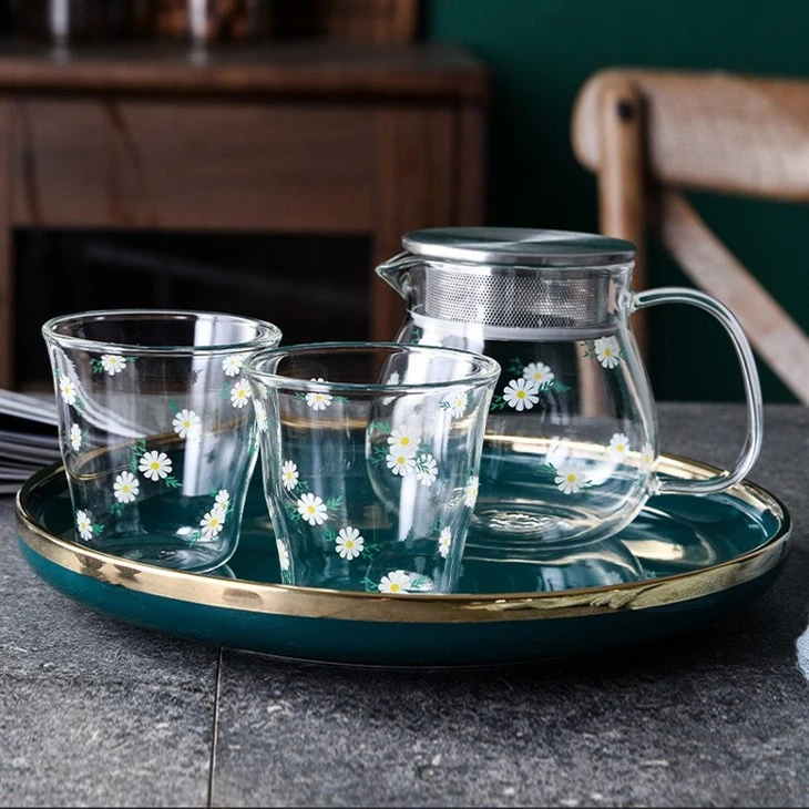 Glass Tea Pot Set